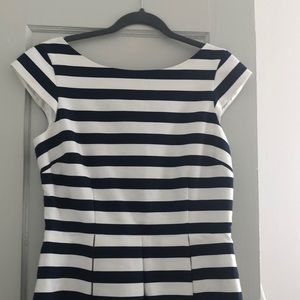 Kate Spade Navy & White Striped Dress
